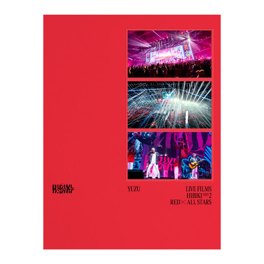 DVD『LIVE FILMS HIBIKI DAY2 RED × ALL STARS』 – YUZU Official Store