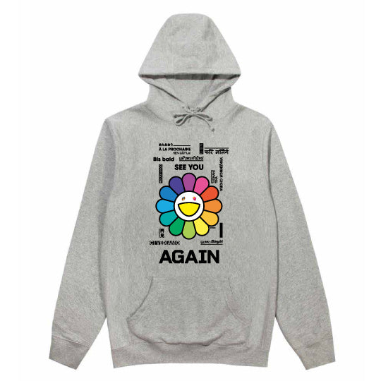 YUZU×Takashi Murakami Rainbow Flower Hoodie – YUZU Official Store