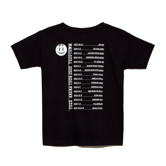 YUZUTOWNロゴ Tシャツ・ブラック(サイズ：120)